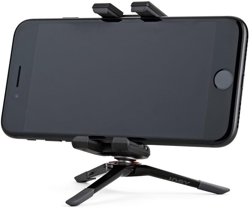 JOBY GripTight ONE Micro Stand for Smartphones - Black & JB01506-BWW Magnetic 325 GorillaPod - Black/Charcoal