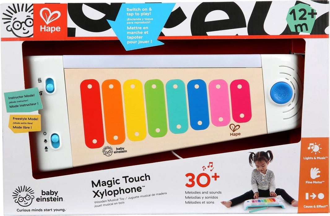 Baby Einstein Magic Touch Xylophone Wooden Musical Toy with Lights, Ages 12 months +