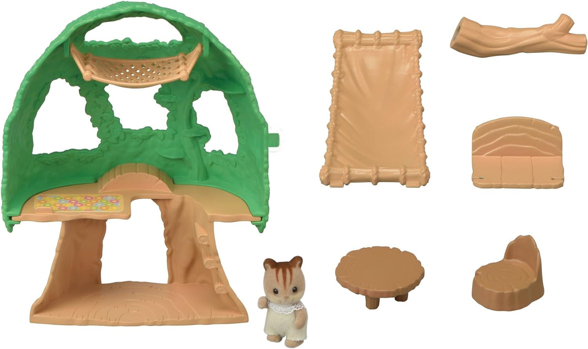 Sylvanian Families - Baby Treehouse & 5262 Kids' Play Animal Figures, Multicolor