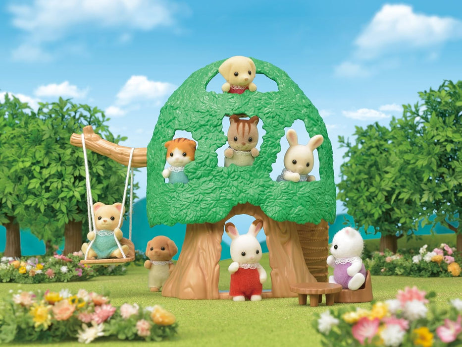 Sylvanian Families - Baby Treehouse & 5262 Kids' Play Animal Figures, Multicolor