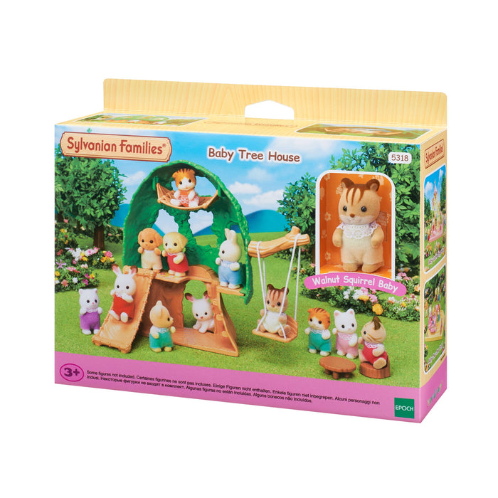 Sylvanian Families - Baby Treehouse & 5262 Kids' Play Animal Figures, Multicolor