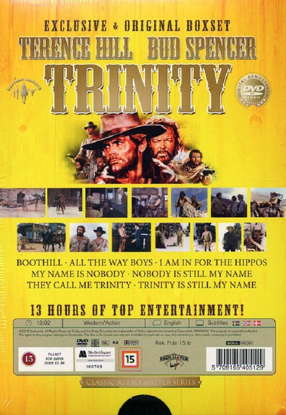 Trinity Collection - The Devils Right Hand - 7 Dvd Box Set - Terence Hill & Bud Spencer