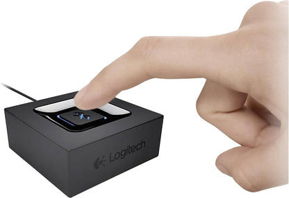 Logitech Ricevitore Audio Bluetooth Wireless, ‎Pc/Mac/Smartphone/Tablet/Ricevitore Av, Uscite Audio 3.5 Mm E Rca Alle Casse Altoparlanti, ‎Nero, ‎5.71 x 5.08 x 2.23 cm, 175 grammi