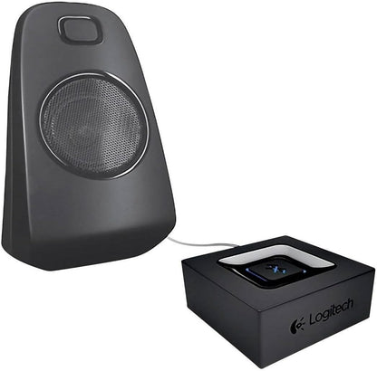 Logitech Ricevitore Audio Bluetooth Wireless, ‎Pc/Mac/Smartphone/Tablet/Ricevitore Av, Uscite Audio 3.5 Mm E Rca Alle Casse Altoparlanti, ‎Nero, ‎5.71 x 5.08 x 2.23 cm, 175 grammi