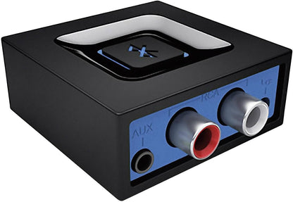 Logitech Ricevitore Audio Bluetooth Wireless, ‎Pc/Mac/Smartphone/Tablet/Ricevitore Av, Uscite Audio 3.5 Mm E Rca Alle Casse Altoparlanti, ‎Nero, ‎5.71 x 5.08 x 2.23 cm, 175 grammi