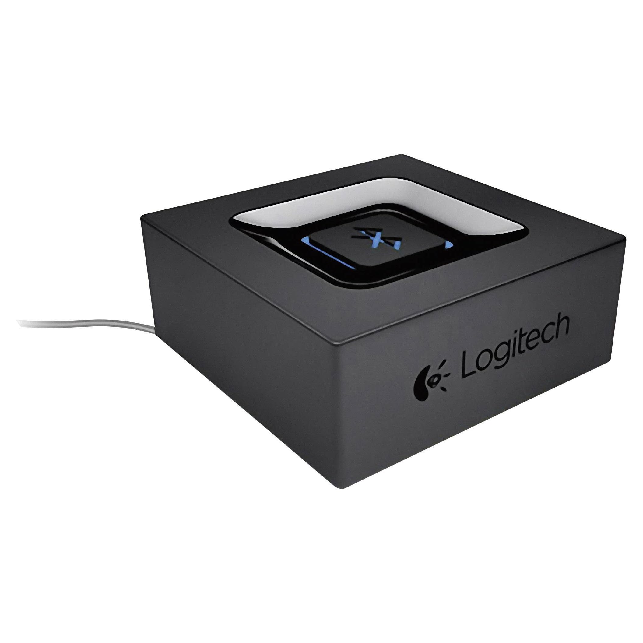 Logitech Ricevitore Audio Bluetooth Wireless, ‎Pc/Mac/Smartphone/Tablet/Ricevitore Av, Uscite Audio 3.5 Mm E Rca Alle Casse Altoparlanti, ‎Nero, ‎5.71 x 5.08 x 2.23 cm, 175 grammi