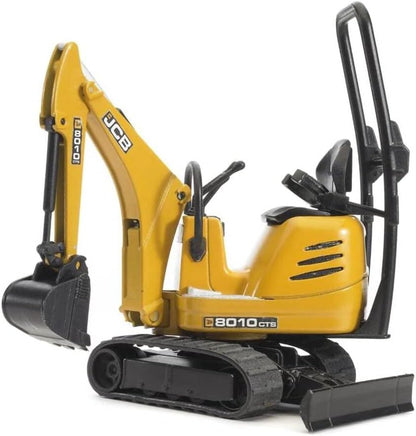 Bruder Microexcavadora JCB 8010 CTS, Multicolor, 6,3 13,5 cm (62003