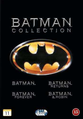 Batman Collection 1989-1997 (4-disc - IMPORT - Batman / Batman Returns / Batman Forever / Batman & Robin