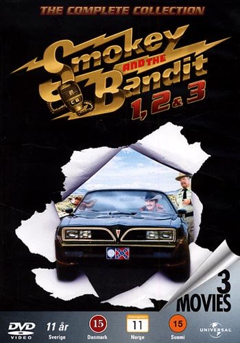 Smokey And The Bandit Trilogy -DVD - Burt Reynolds, Sally Fields, Jerry Reed, Jackie Gleason