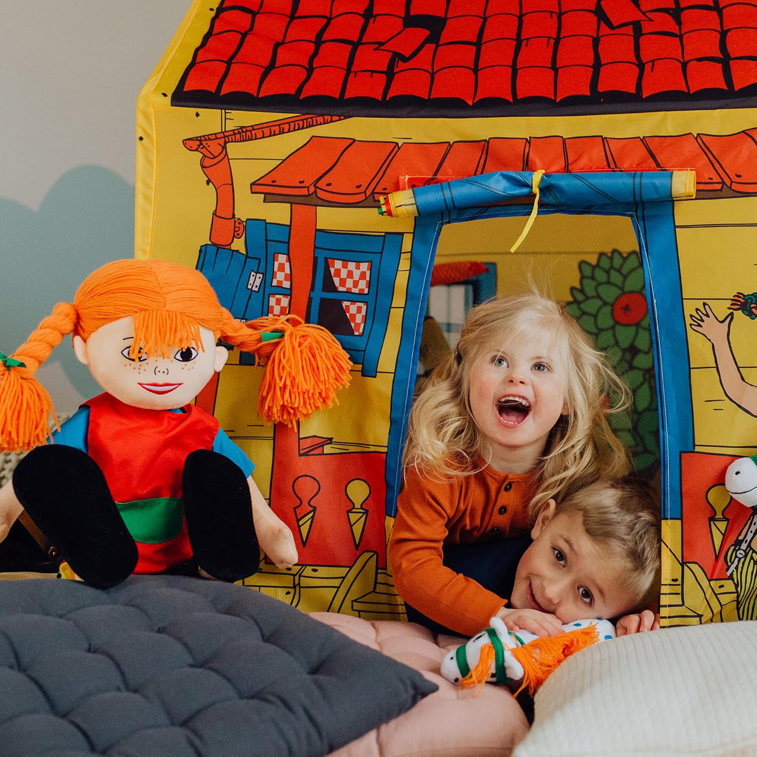 Pippi lange kous 44.3714.00 - Pippi lange kous, grote hoogte ca.