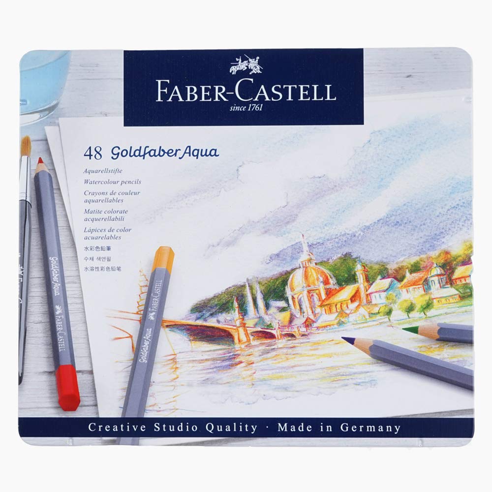 Faber-Castell - Goldfaber akvarel tin, 48 pc (114648