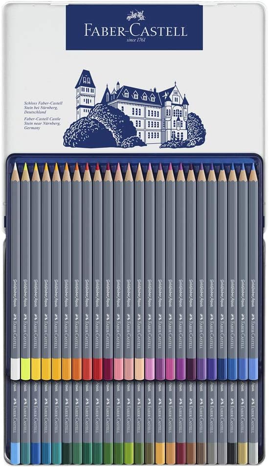 Faber-Castell - Goldfaber akvarel tin, 48 pc (114648