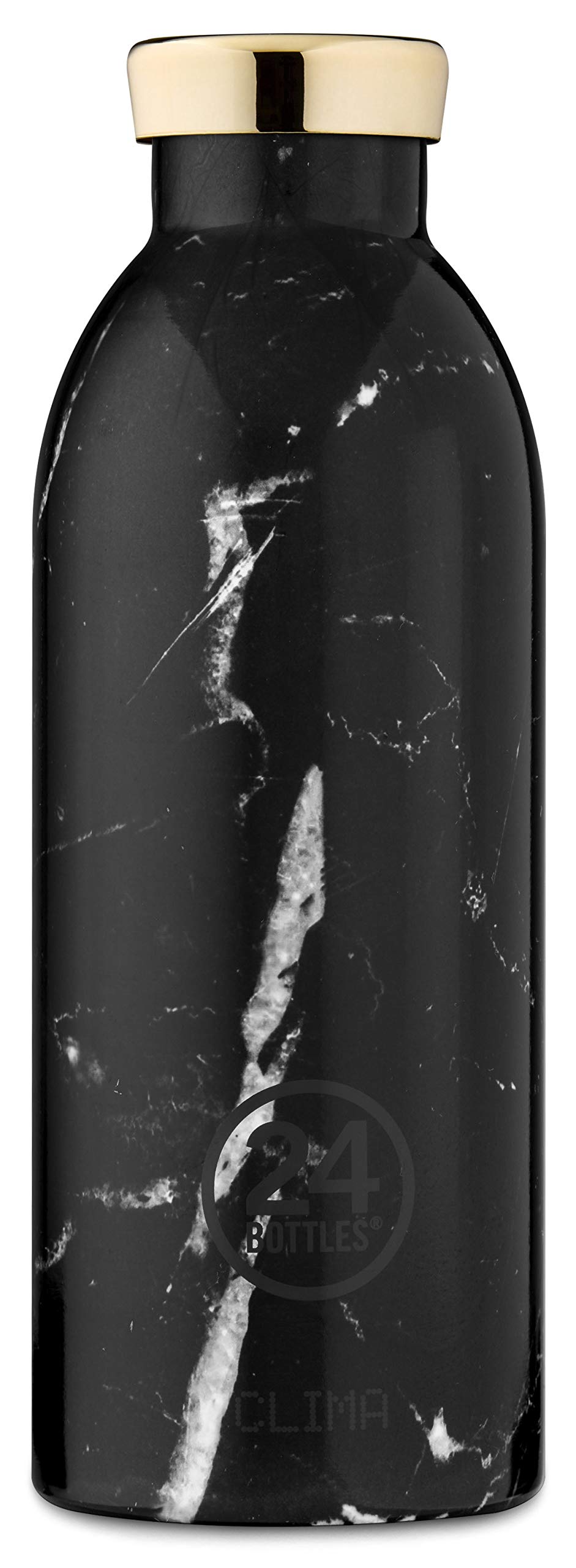 24Bottles Clima Bottle 330 ml Bottle, Adults Unisex, Black (Black