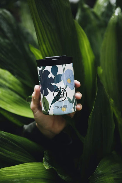 24 Bottles - Travel Tumbler 0,35 L - Black Marble (24B610)