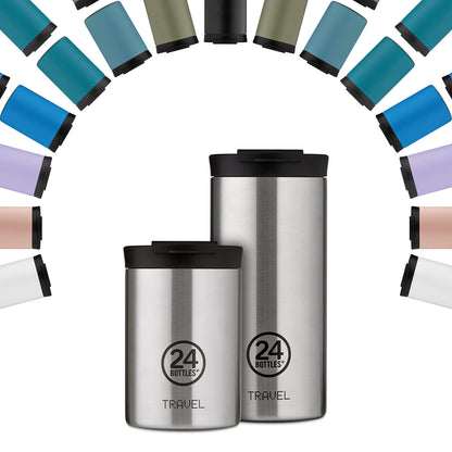 24 Bottles - Travel Tumbler 0,35 L - Black Marble (24B610)