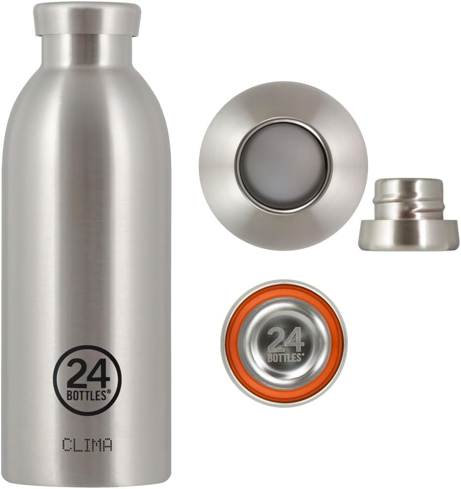 24 BOTTLES Clima Bottle 0,5 L - Steel (24B140)