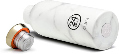 24 Bottles - Clima Bottle 0.33 L - Carrara (24B410), Stainless Steel
