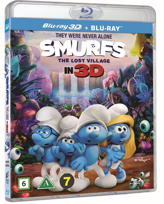 UNIVERSAL SONY PICTURES NORDIC Smølferne - den hemmelige landsby (3D Blu-Ray + Blu-Ray