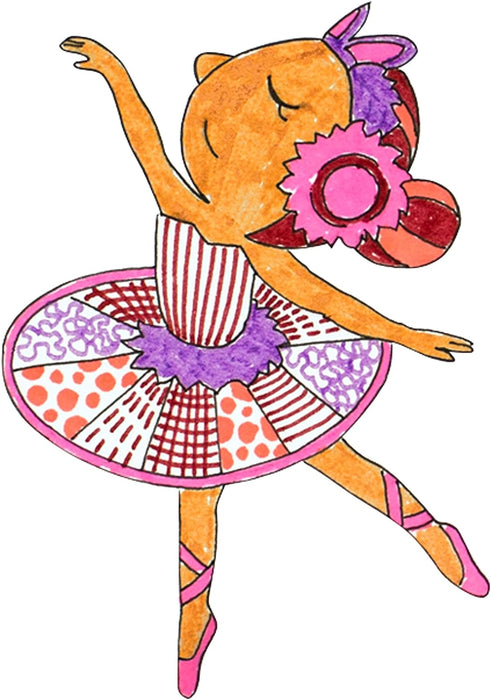 Faber-Castell - Connector Fibre-tip Pen - Ballerina Box, 33 pcs. (155534