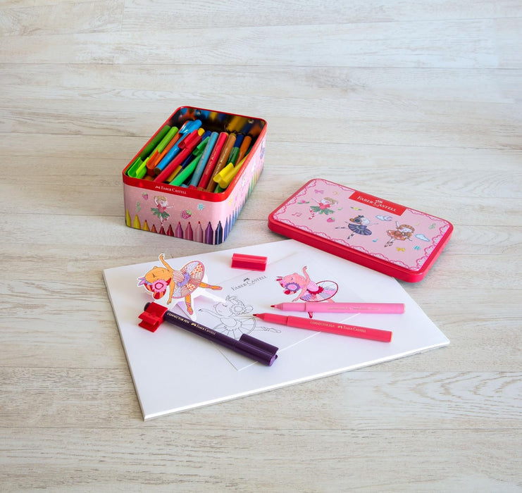 Faber-Castell - Connector Fibre-tip Pen - Ballerina Box, 33 pcs. (155534