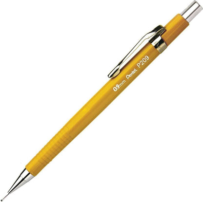 Pentel P209 Series Mechanical Pencil, 0.9mm Lead, 1 Box of 12 Pencils