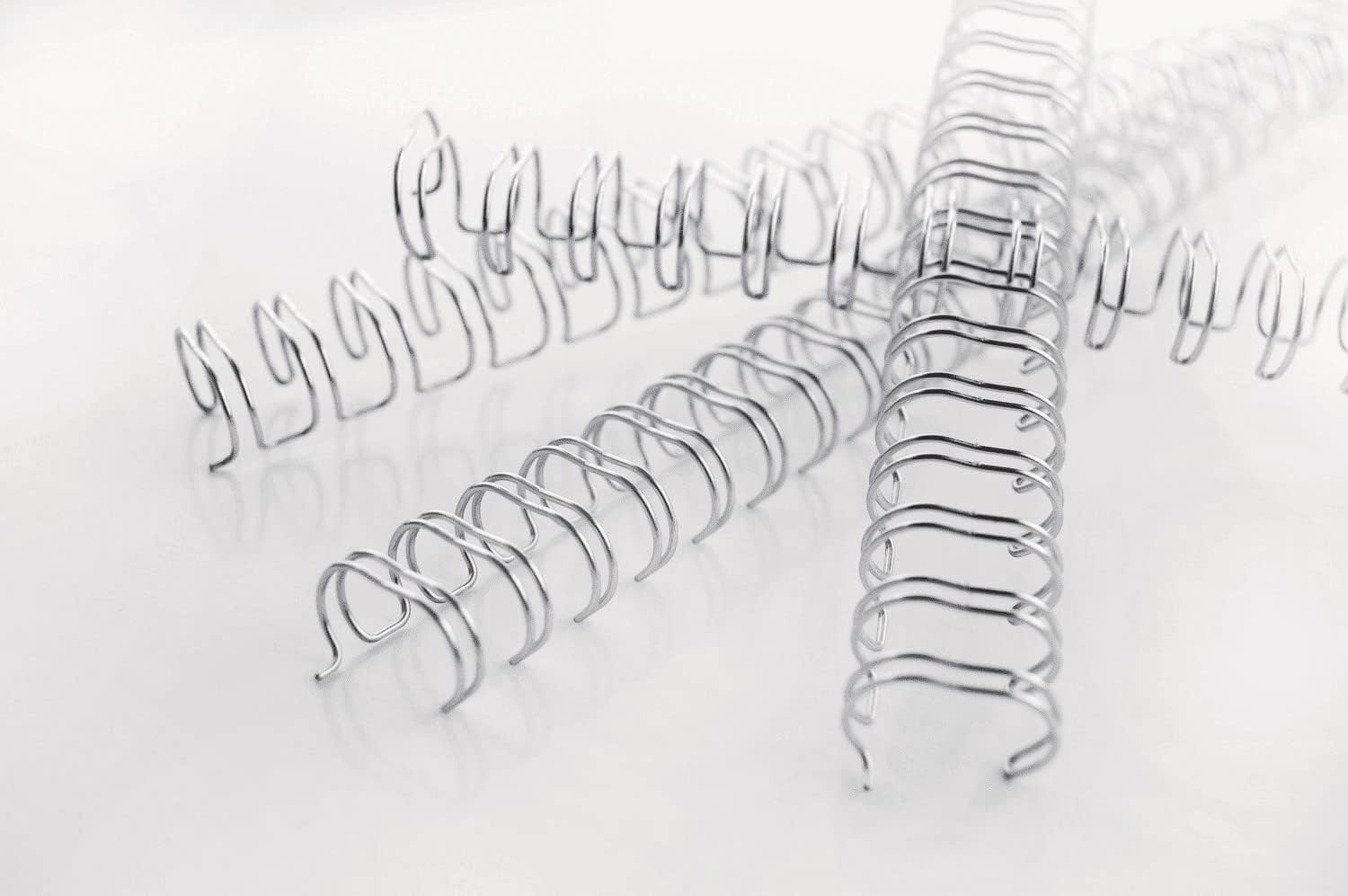 GBC WireBind Binding Wires, 8 mm, 70 Sheet Capacity, A4, Silver, Pack of 100, RG810597