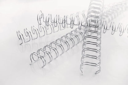 GBC WireBind Binding Wires, 8 mm, 70 Sheet Capacity, A4, Silver, Pack of 100, RG810597