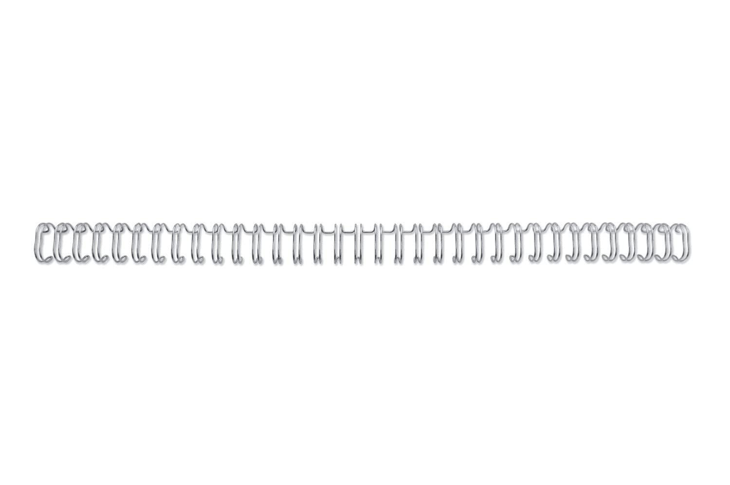 GBC WireBind Binding Wires, 8 mm, 70 Sheet Capacity, A4, Silver, Pack of 100, RG810597