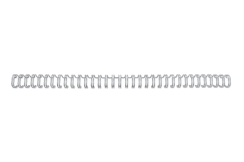 GBC WireBind Binding Wires, 8 mm, 70 Sheet Capacity, A4, Silver, Pack of 100, RG810597