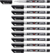 Permanent Marker Pen - STABILO Write-4-all - Fine - Pack of 10