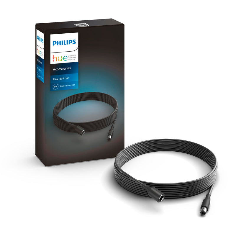 Philips Hue - Power Extension Cable - Ac 110-240 V - 5 M - Black