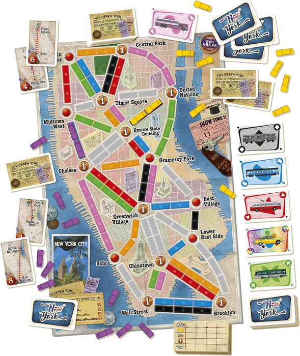 Ticket to Ride - New York (English
