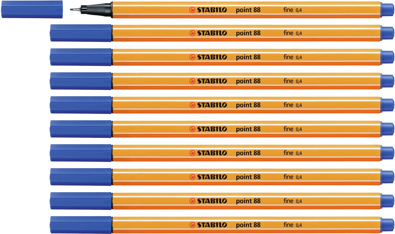 Fineliner - STABILO point 88 - Pack of 10