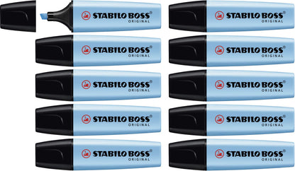 Highlighter - STABILO BOSS ORIGINAL - Pack of 10