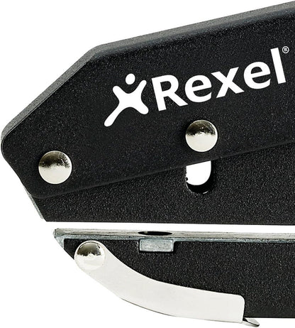 Rexel S120 Plier Hole Punch, Punches Single Holes, 20 Sheet Capacity, Metal, Black, 20120041 1 Black