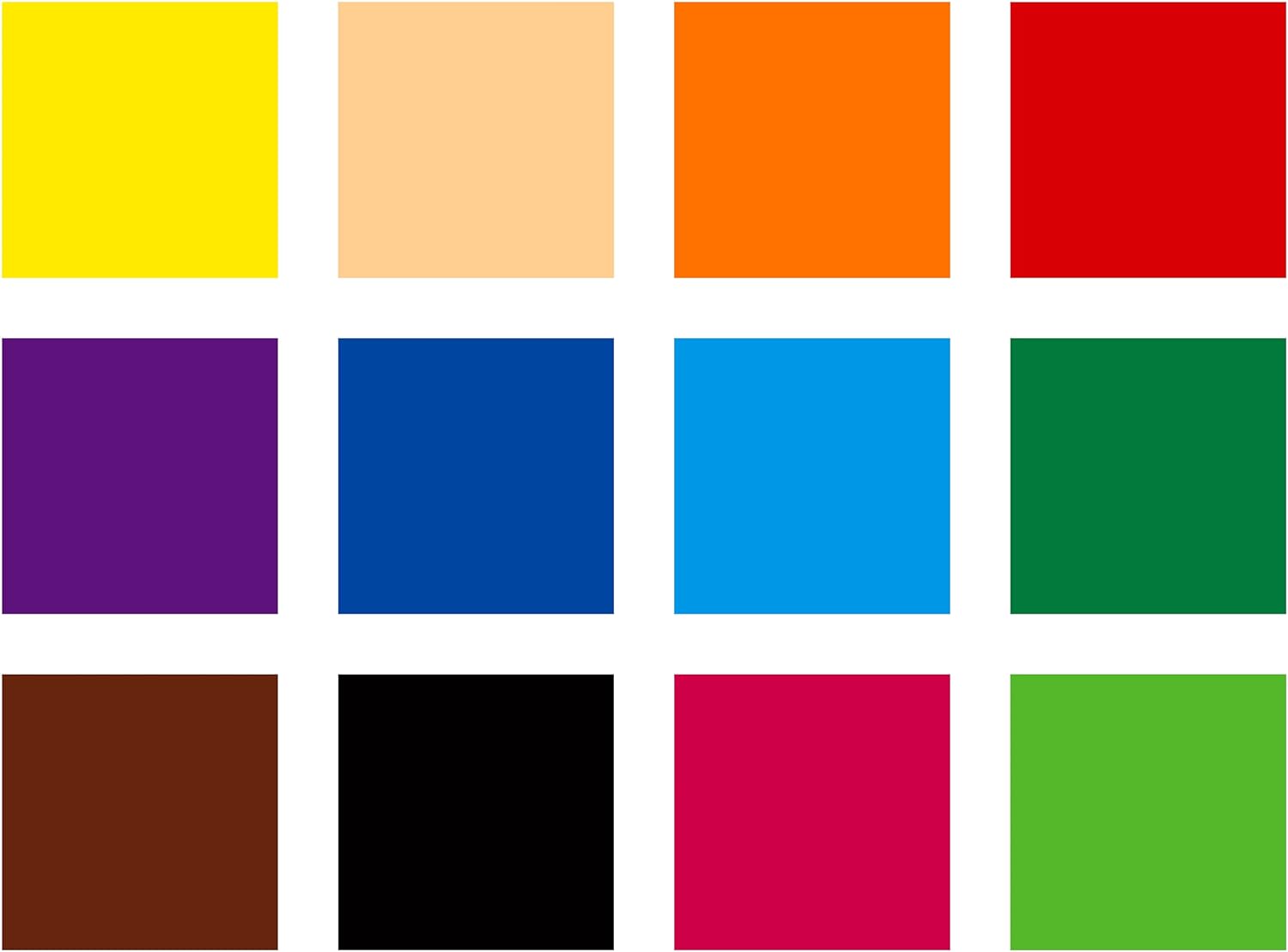 STAEDTLER 128 NC12P1 Noris Jumbo Coloured Pencils in Assorted Colours, Pack of 10 + 2, with Sharpener