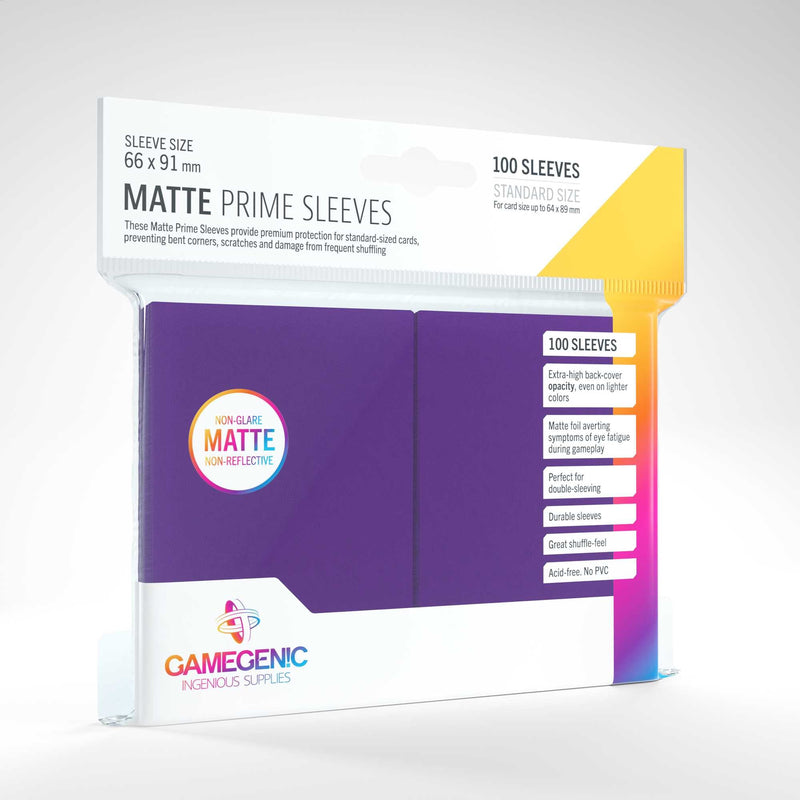 Gamegenic GGS11033ML Matte Prime Sleeves (100-Pack