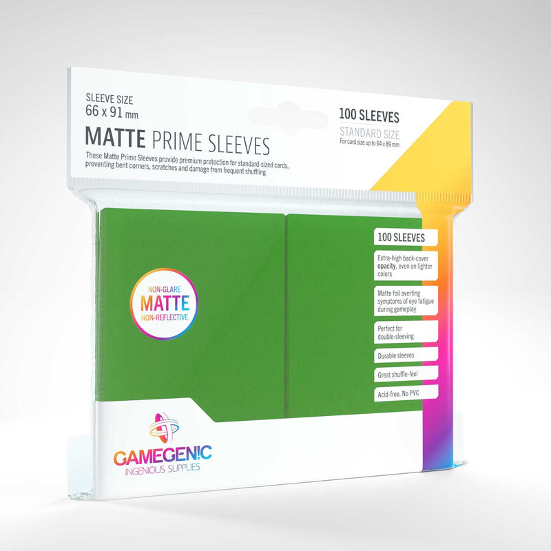 Gamegenic GGS11031ML Matte Prime Sleeves (100-Pack
