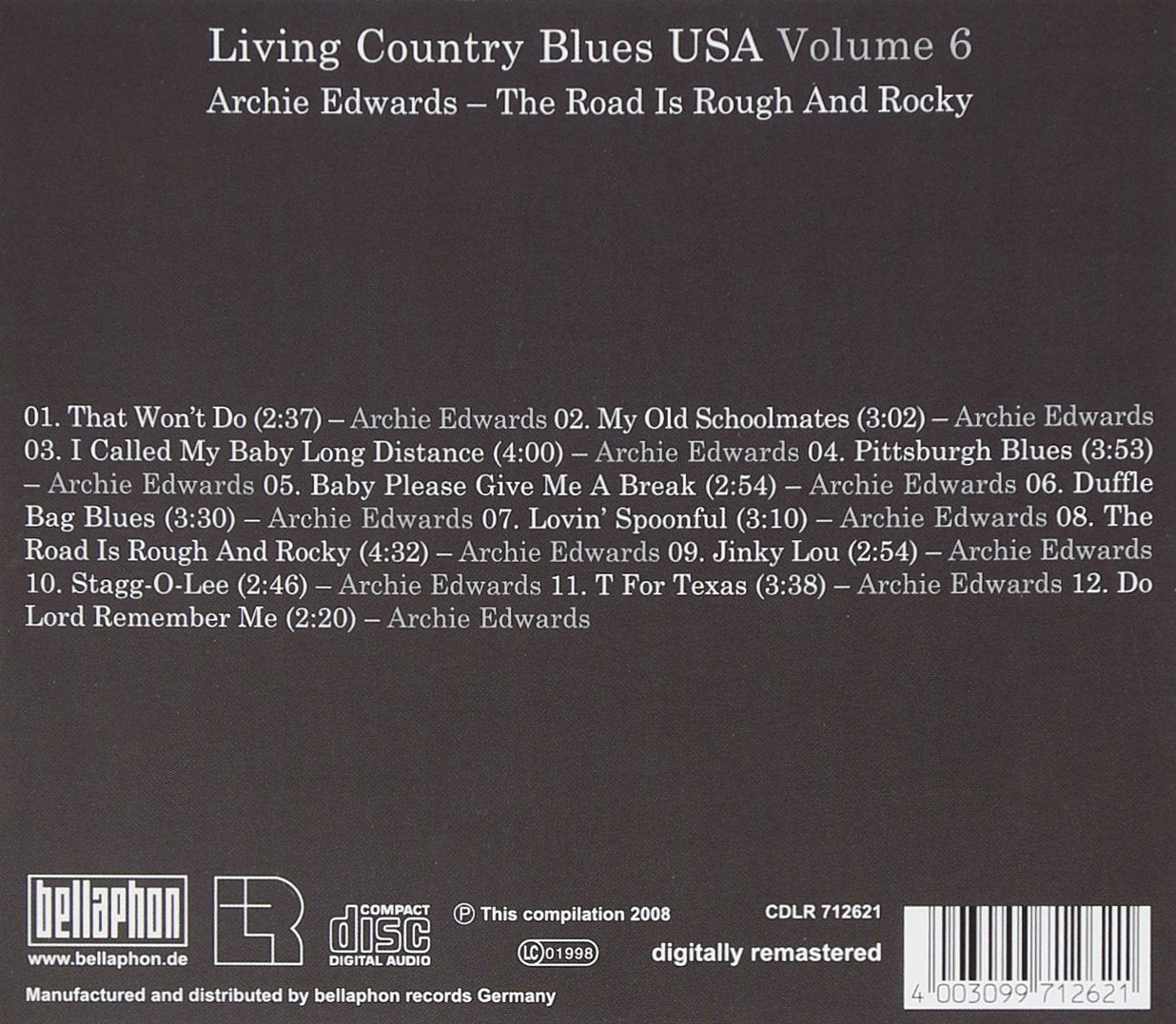 Living Country Blues Usa Volume 6