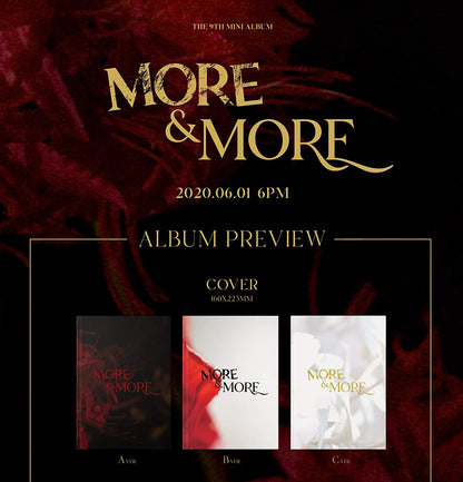 More & More (Random Cover) (Incl. Photobook, Postcard, Coaster Card + 5pc Photocard Set