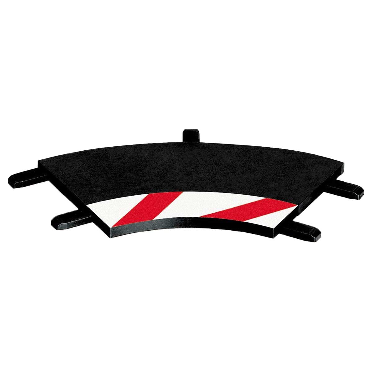 Carrera 20020551 Inside Shoulder Curve 1/60° (3), end Piece (2) Slot Car Track Accessory, Multicolor, One Size