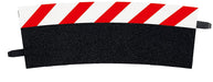 Carrera 20020568 Outside Shoulder Curve 4/15° (12), end Piece (2) Slot Car Track Accessory, Multicoloured