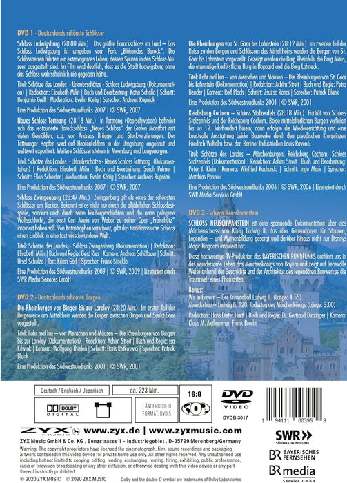 Deutschlands Schönste Schlösser & Burgen