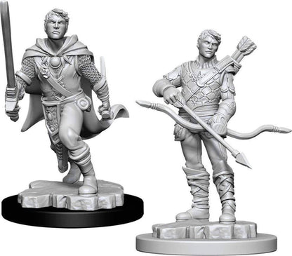 Wizkids Games- Dungeons & Dragons: Nolzur's Marvelous Unpainted Miniatures Draghi Boardgame, Colore Non Dipinto, Male, 213125