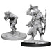 Wererat & Weretiger (PACK OF 6): D&D Nolzur's Marvelous Unpainted Miniatures (W11)