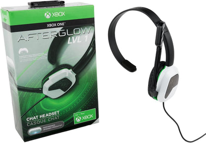 AG LVL 1 Chat Headset for XB1 - White (Xbox One