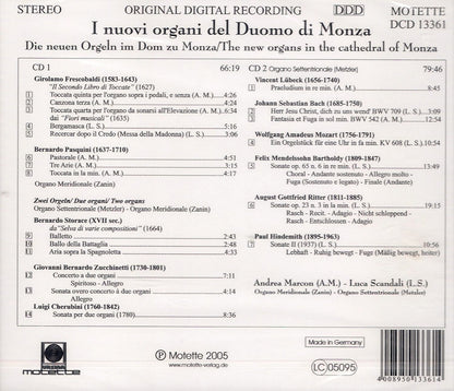 Organs of Monza Cathedral, The (Marcon, Scandali)