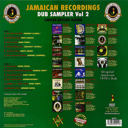 Jamaican Recordings Dub Sampler, Vol. 2