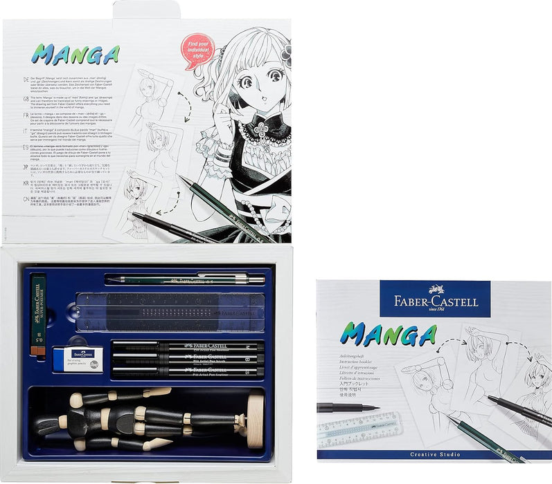 Faber-Castell Manga Starter Set,black,167152