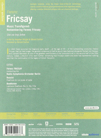 Classic Archive: Music Transfigured: Remembering Ferenc Fricsay